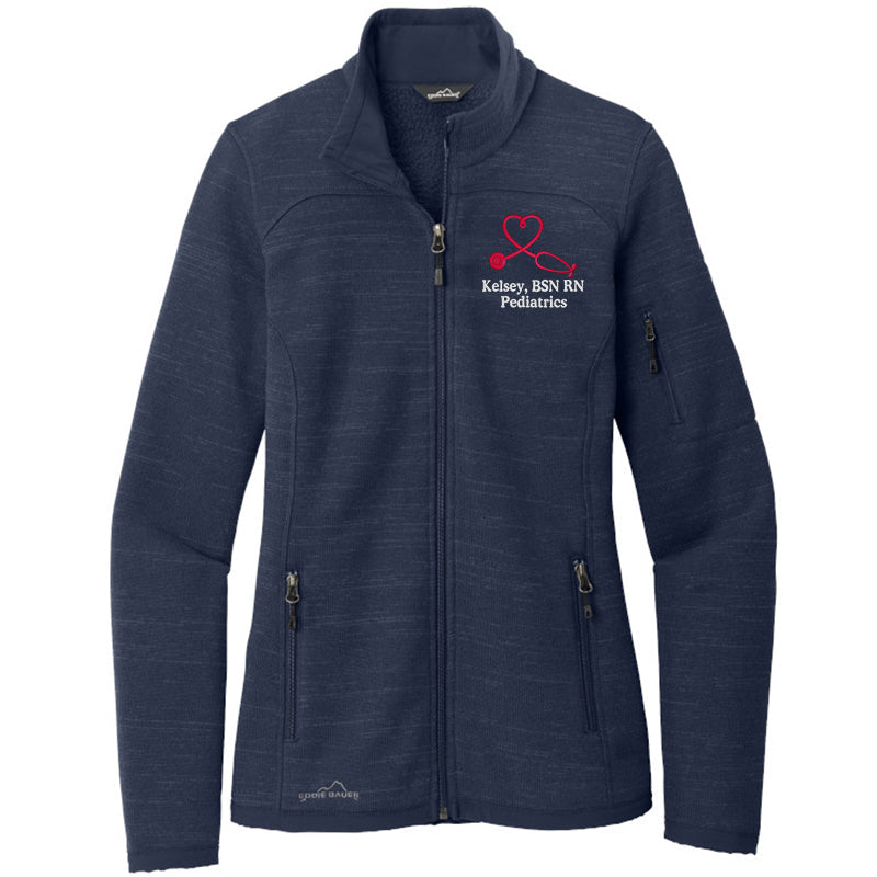 Eddie Bauer ® Ladies Sweater Full-Zip Plus TOTE BAG COMBO