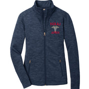 Ladies Digi Stripe Personalized Nurse Full Zip