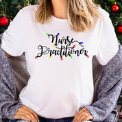 Xmas Lights | Nurse Practitioner Tee