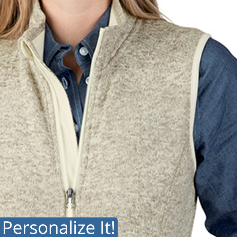 Women's Pacific Heathered Nurse Vest
