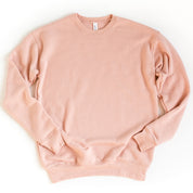 BELLA+CANVAS ® Unisex Sponge Fleece Drop Shoulder Sweatshirt | Neck Embroidery