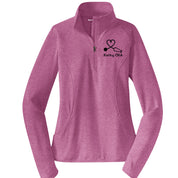Ladies Sport-Wick® Stretch 1/2-Zip Pullover