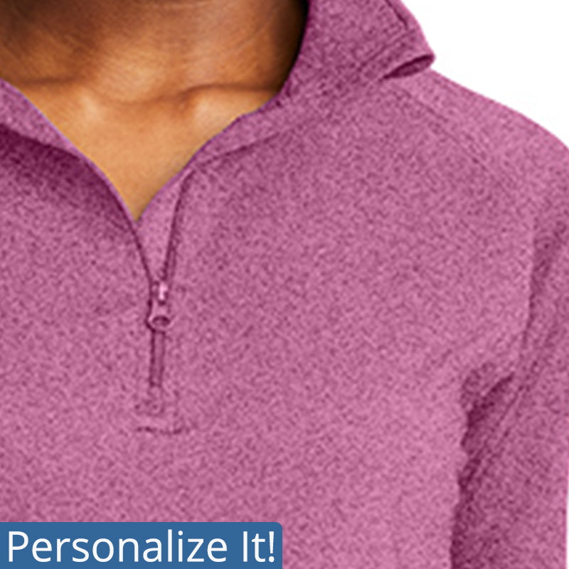 Ladies Sport-Wick® Stretch 1/2-Zip Pullover