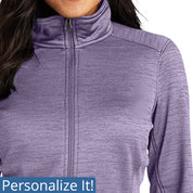 Ladies Digi Stripe Personalized Healthcare Jacket PLUS Tote Bag COMBO