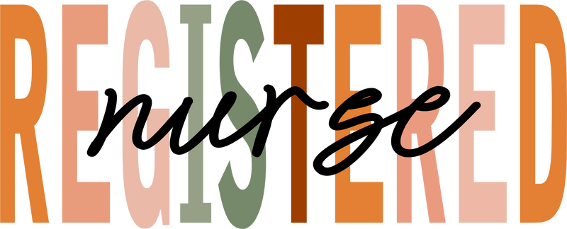 Adult Bella Canvas Tee | Multi Color Registered Nurse