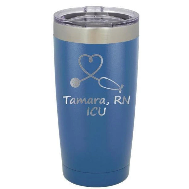 You Can't Scare Me I'm A Nurse Personalized Tumbler - Teezalo