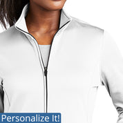 Personalized 100% Poly Ladies Sport-Wick® Full-Zip