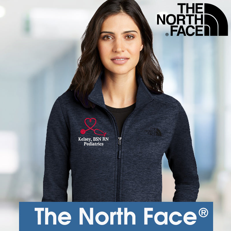 The North Face Unisex Skyline Zip Fleece Jacket - Custom Branded