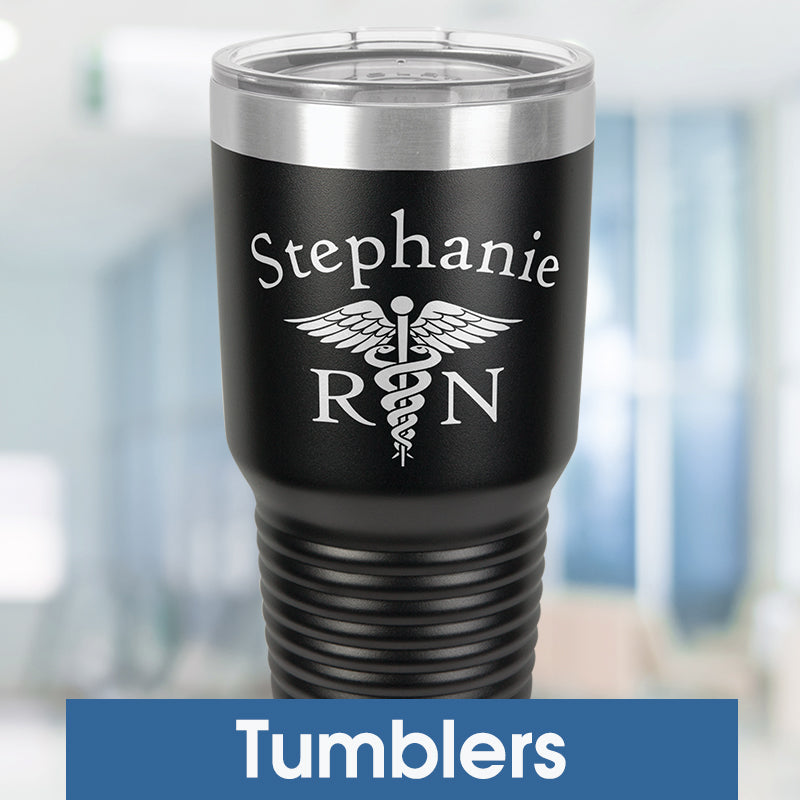 Laser Engraved Tumblers