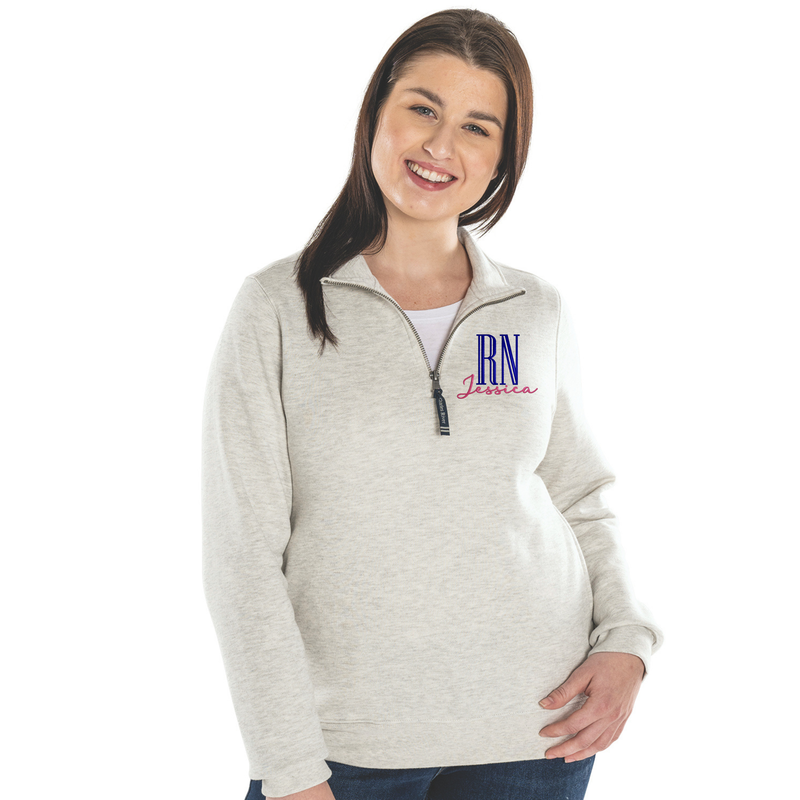 Women's Crosswind 1/4 Zip Sweatshirt  | Tall Certification Embroidery