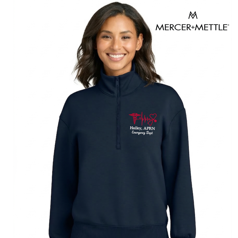 Mercer+Mettle® Women’s 1/4-Zip | Custom Embroidered