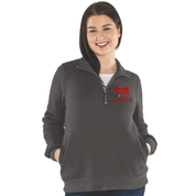 Women's Crosswind 1/4 Zip Sweatshirt  | Bow Embroidery