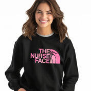 18000 | The Nurse Face Unisex Sweatshirt | Full Front