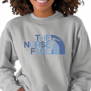 18000 | The Nurse Face Unisex Sweatshirt | Full Front