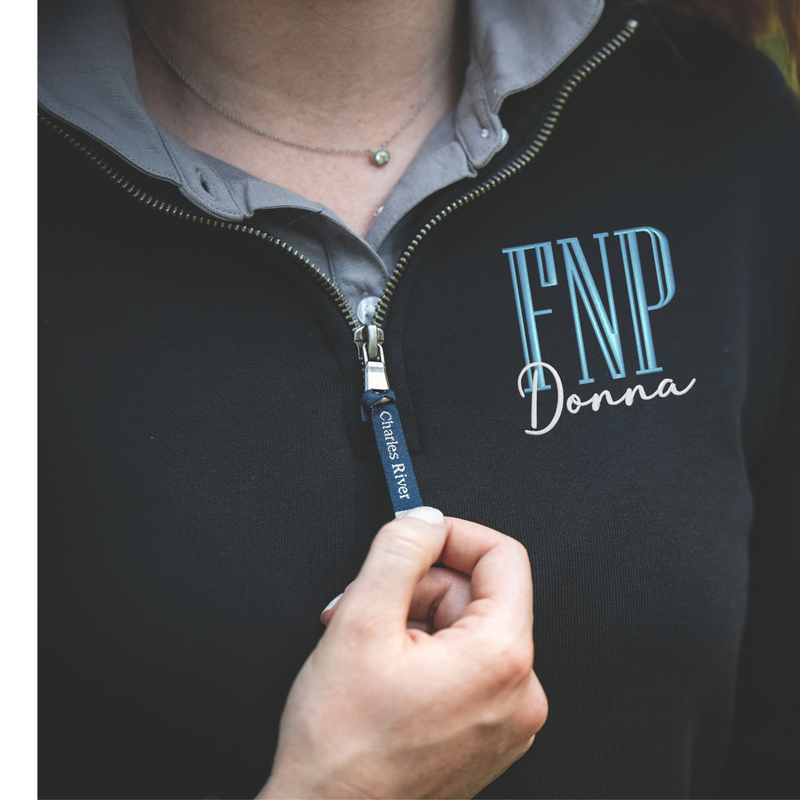 Women's Crosswind 1/4 Zip Sweatshirt  | Tall Certification Embroidery