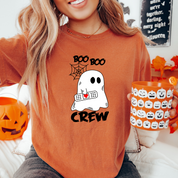Comfort Colors Healthcare BOO BOO CREW printed tee