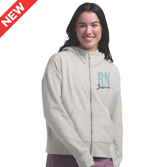Charles River Women's Willow Full Zip Hoodie | Tall Certifications Embroidery