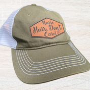 Nurse Hair Don't Care Trucker Cap