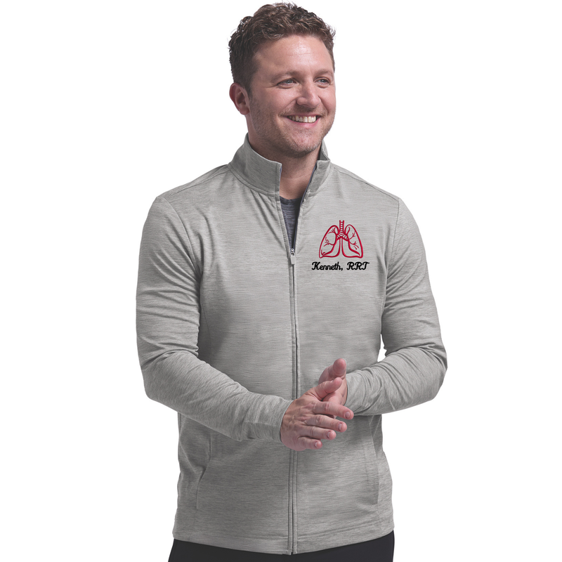 Charles River Men's Nu Fitness Jacket | Custom Embroidered