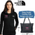 The North Face ® Ladies Skyline Full-Zip PLUS Tote Bag Combo | Bow Embroidery