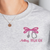 Personalized Crew Neck Sweatshirt | Bow Embroidery