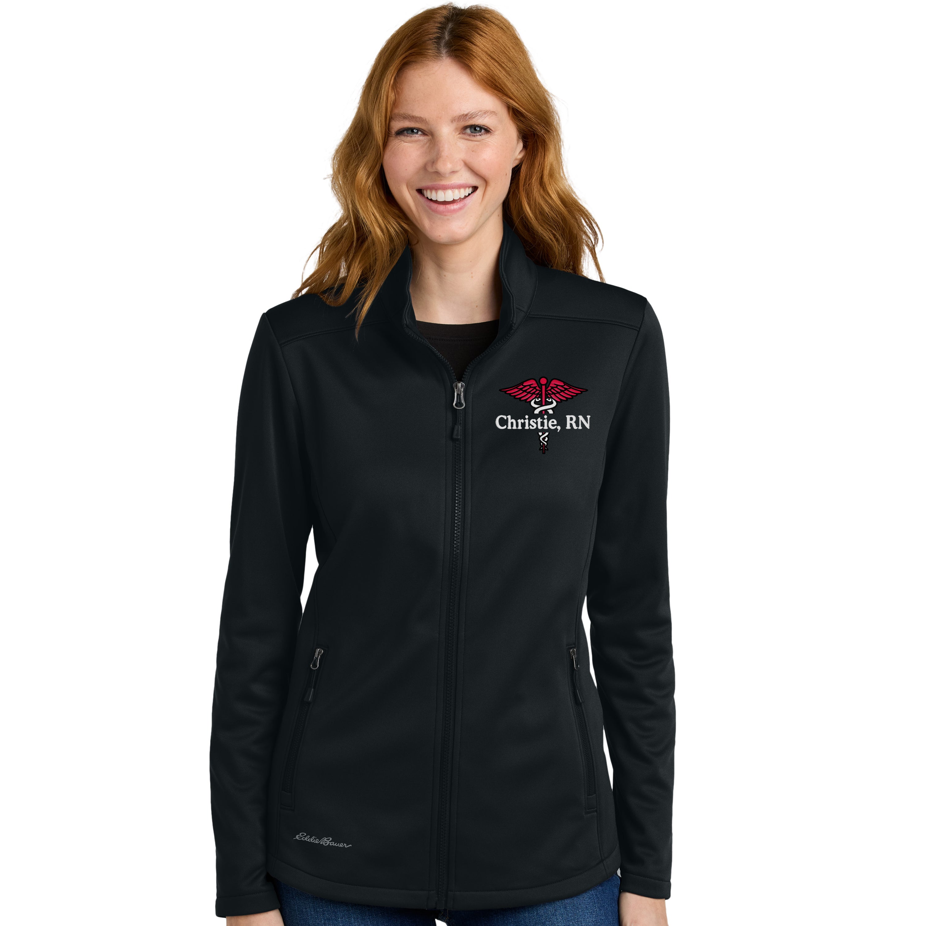 Eddie Bauer® Women's Smooth Mid Layer Full-Zip | MacAttackGear