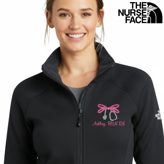 The North Face® Women’s Aim Full-Zip Jacket | Bow Embroidery