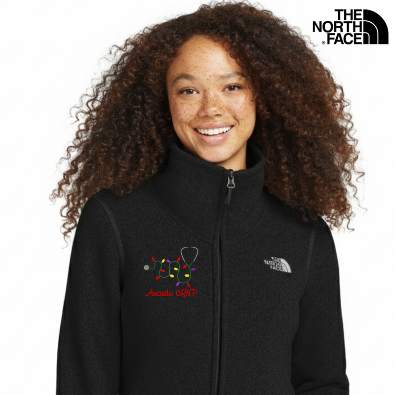 The North Face® Ladies Sweater Fleece Full Zip | Xmas Lights