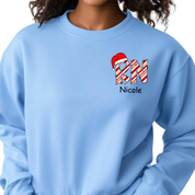 Personalized Sweatshirt | Candy Cane RN