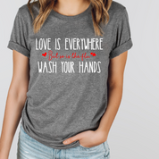 Adult Bella Canvas Tee | Wash Your Hands!