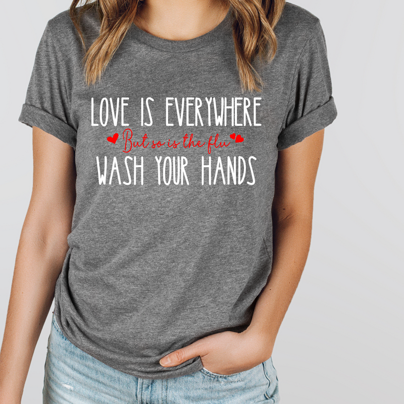 Adult Bella Canvas Tee | Wash Your Hands!