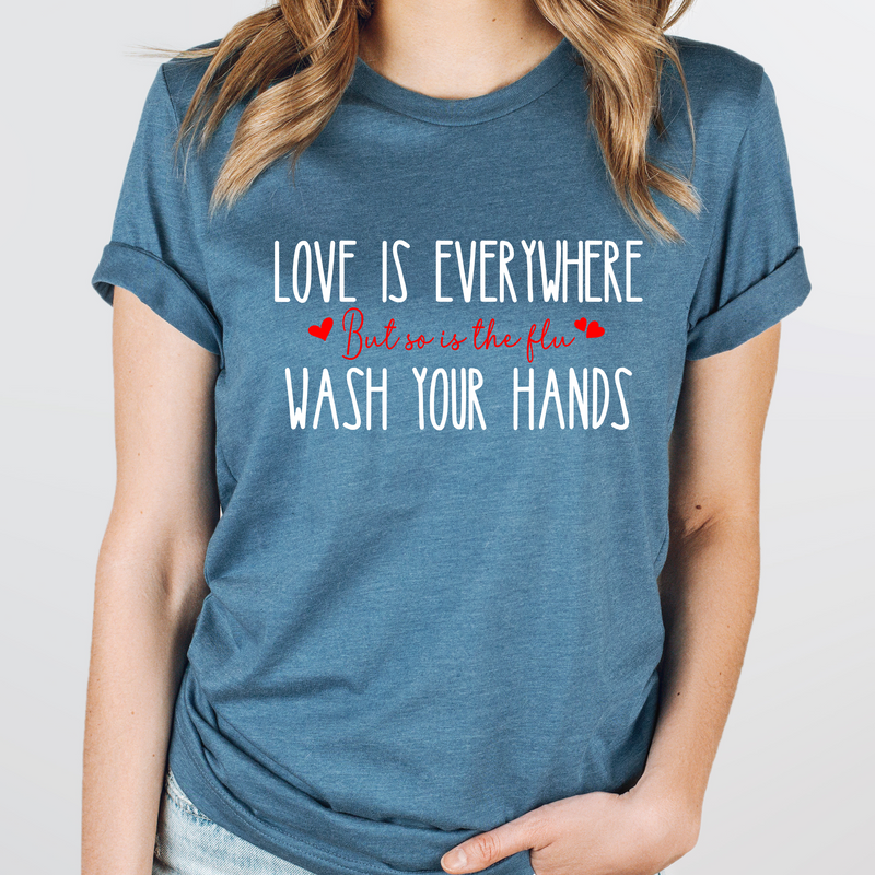 Adult Bella Canvas Tee | Wash Your Hands!