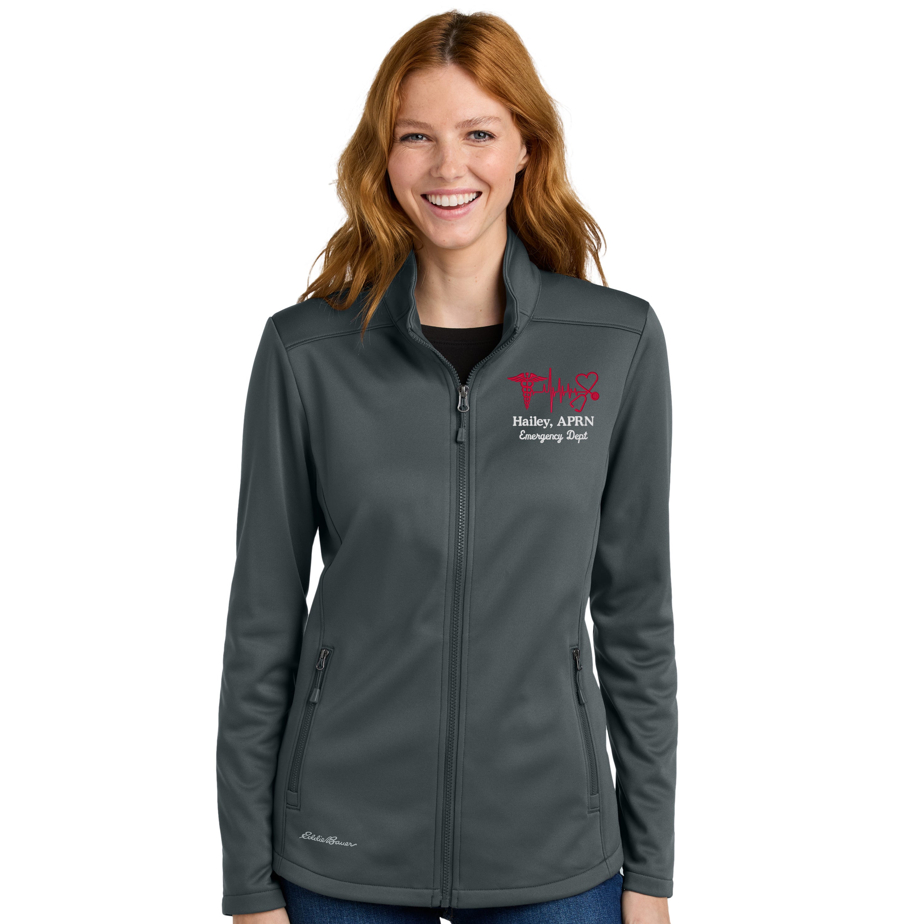 Eddie Bauer® Women's Smooth Mid Layer Full-Zip | MacAttackGear