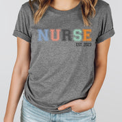 Adult Bella Canvas Tee | Nurse Established Tee