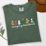 Comfort Colors XMAS Emergency Department Tee