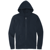 Brooke District Unisex Full Zip Blue or Pink Certification Sweatshirt