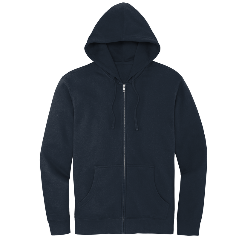 Brooke District Unisex Full Zip Blue or Pink Certification Sweatshirt