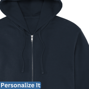 Brooke District Unisex Full Zip Sweatshirt with Tall Certification