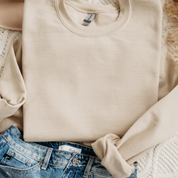 The Nurse Face Crewneck Sweatshirt | Full Front