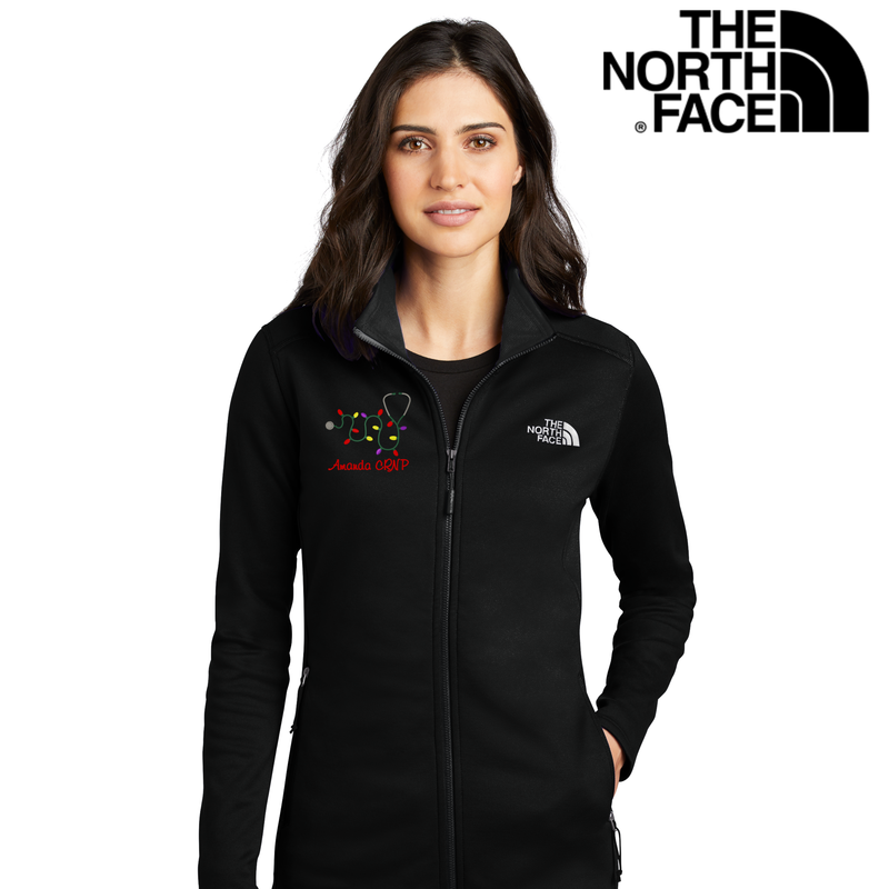 The North Face ® Ladies Skyline Full-Zip | Xmas Lights Embroidery
