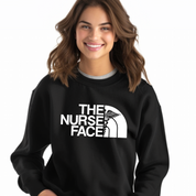 18000 | The Nurse Face Unisex Sweatshirt | Full Front