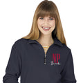 9359 |  Charles River  Unisex (mens) Quarter Zip Sweatshirt with Tall Certifications