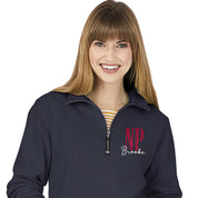 9359 | Charles River Unisex (mens) Quarter Zip Sweatshirt |Tall Certifications PLUS Totebag COMBO