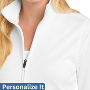 Personalized 100% Poly Ladies Sport-Wick®  Full-Zip