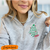 1/4 zip  Unisex Sweatshirt with Embroidered Xmas Tree Stethoscope