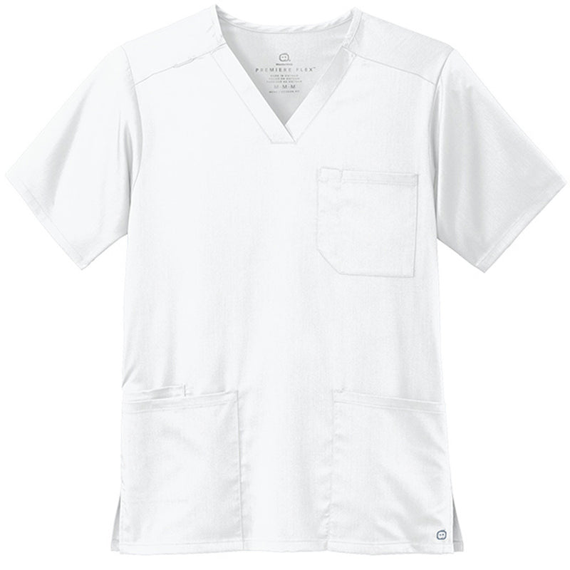 WonderWink® Men's Premiere Flex™ V-Neck Top