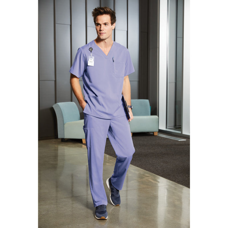 WonderWink® Men's Premiere Flex™ V-Neck Top