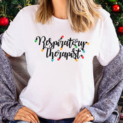 Xmas Lights | Respiratory Therapist Tee