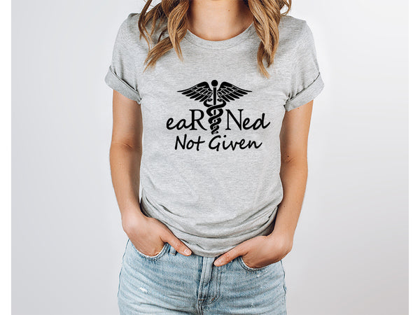 Adult Bella Canvas Tee | Earned Not Given