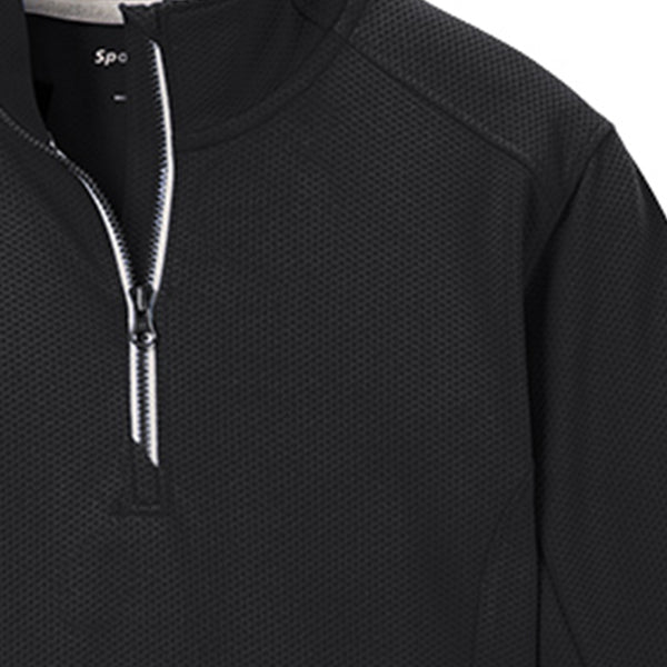 ST860 | Sport-Tek® Unisex Sport-Wick® Textured 1/4-Zip Pullover